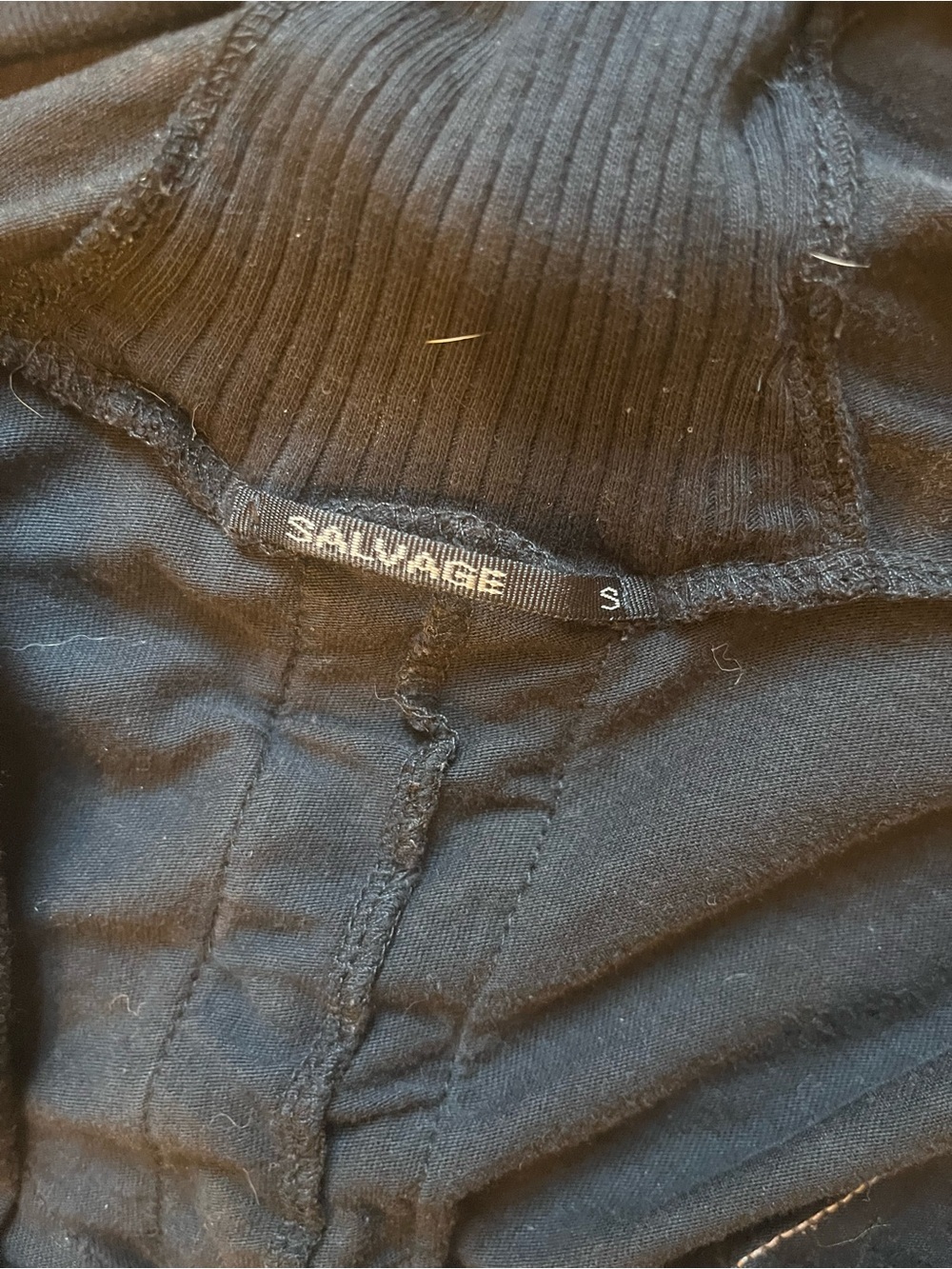 Salvage S Y2K Hooded Women's Jacket - Stylish Zip Front - Picture 6 of 6